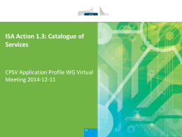 2014-12-11 - Presentation for Webinar 3_v0.04 - Joinup