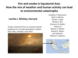 Fire emissions - Atmospheric Chemistry Modeling Group