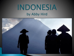 indonesia - talleycbcs