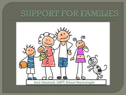 Support For Families