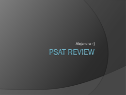psat review - Vocab11-2CHS