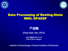 Preprocessing and R-fMRI measures Calculation