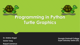 Python Turtle Presentation