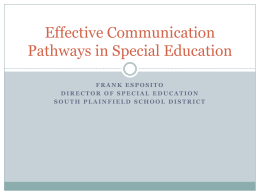 Effective Communication Pathways in Special Education