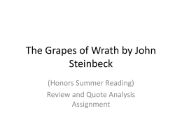GRAPES OF WRATH