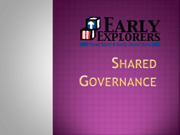 Shared Governance