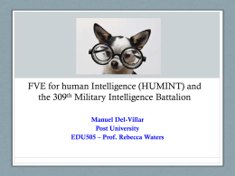 DelVillar – Presentation EDU505 FVE Unit VIII