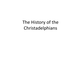 Christadelphians