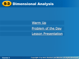 Lesson 5.3 - Dimensional Anaylsis - Brown-Leach15