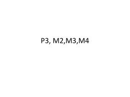 P3, M2,M3,M4 - ahmedictlecturer