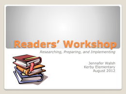 Readers* Workshop