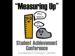 Student Achievement Conferences