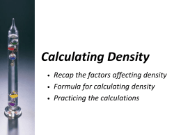 Lesson 37 - Calculating Density_1