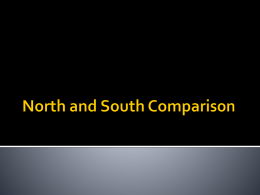 North and South Comparison