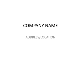 company name - Niles Community Schools