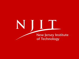 NJIT BOT Report