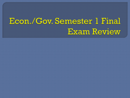 Semester 1 Final Exam Review File