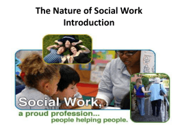 Nature of Social Work