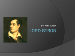 Lord Byron - Skilliter