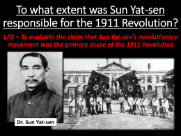 IB History I to_what_extent_was_sun_yat