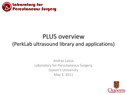 PerkLab ultrasound