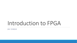 Introduction to FPGA_AVItakneek