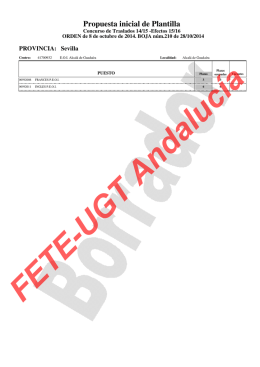 E.O.I. - FETE-UGT Andalucía