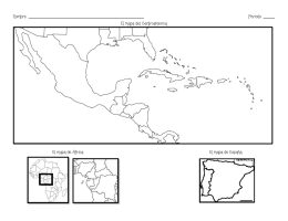 El mapa del Centroamérica El mapa de África El mapa de España