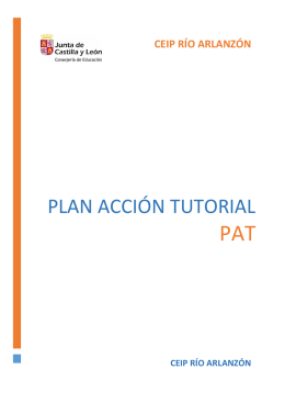 plan acción tutorial
