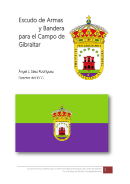 Escudo de Armas y Bandera para el Campo de Gibraltar