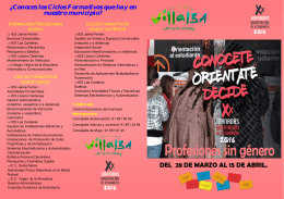 díptico jornadas de orientación al estudiante 2016