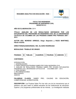 RAE No - Repositorio Institucional Universidad Católica de Colombia