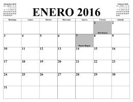 Domingo Lunes Martes Miercoles Jueves Viernes