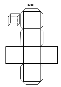 Plantillas de cuerpos geométricos