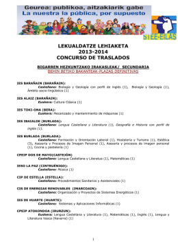 lekualdatze lehiaketa
