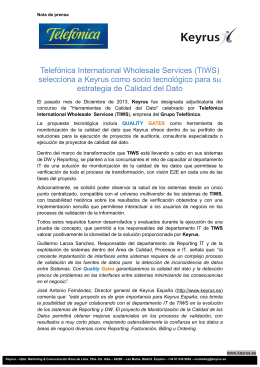 Telefónica International Wholesale Services (TIWS)