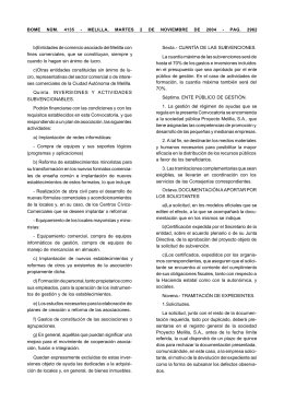 b)Entidades de comercio asociado del Melilla con fines comerciales