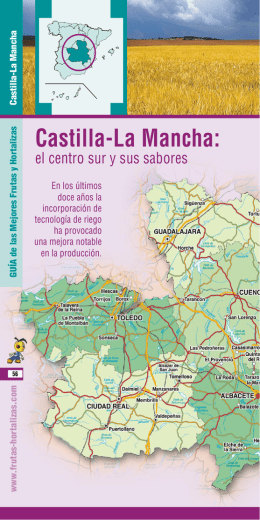 Castilla-La Mancha - Frutas : Hortalizas