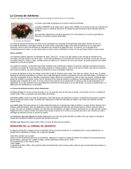 La Corona de Adviento - Secretariado para la Familia