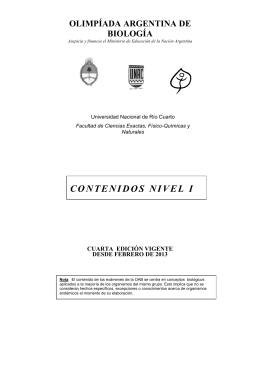 CONTENIDOS NIVEL I