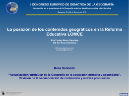 Isaac Buzo Sánchez - I Congreso Europeo de Didáctica de la