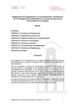 Reglamento CCTI (definitivo)