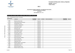 LISTADO DEFINITIVO ADMITIDOS BACHILLERATO
