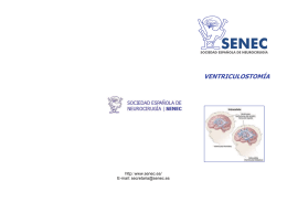 ventriculostomía - Sociedad Española de Neurocirugia
