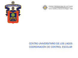 Ingresa a www.siiau.udg.mx - Centro Universitario de los Lagos