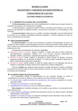 BLOQUE CUARTO MAGNITUDES Y VARIABLES