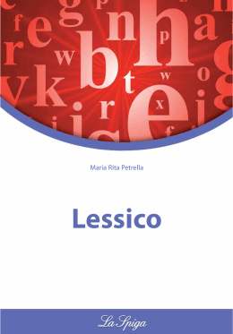 Lessico - Eli Edizioni
