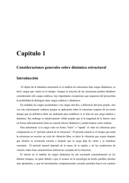 Dinámica Estructural - Facultad de Ciencias Exactas, Físicas y