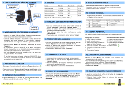 Guía rápida de uso del terminal móvil inalámbrico XACOM W2