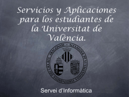 Documentos - Universitat de València